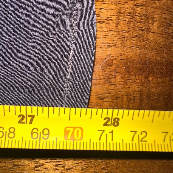 Eileen Fisher $278 crepe wide leg pants side slits tencel lyocell viscose XS - Picture 8 of 9